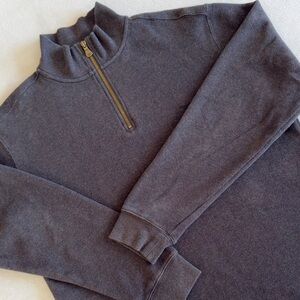 Rodd & Gunn Charcoal Zip-Neck Pullover